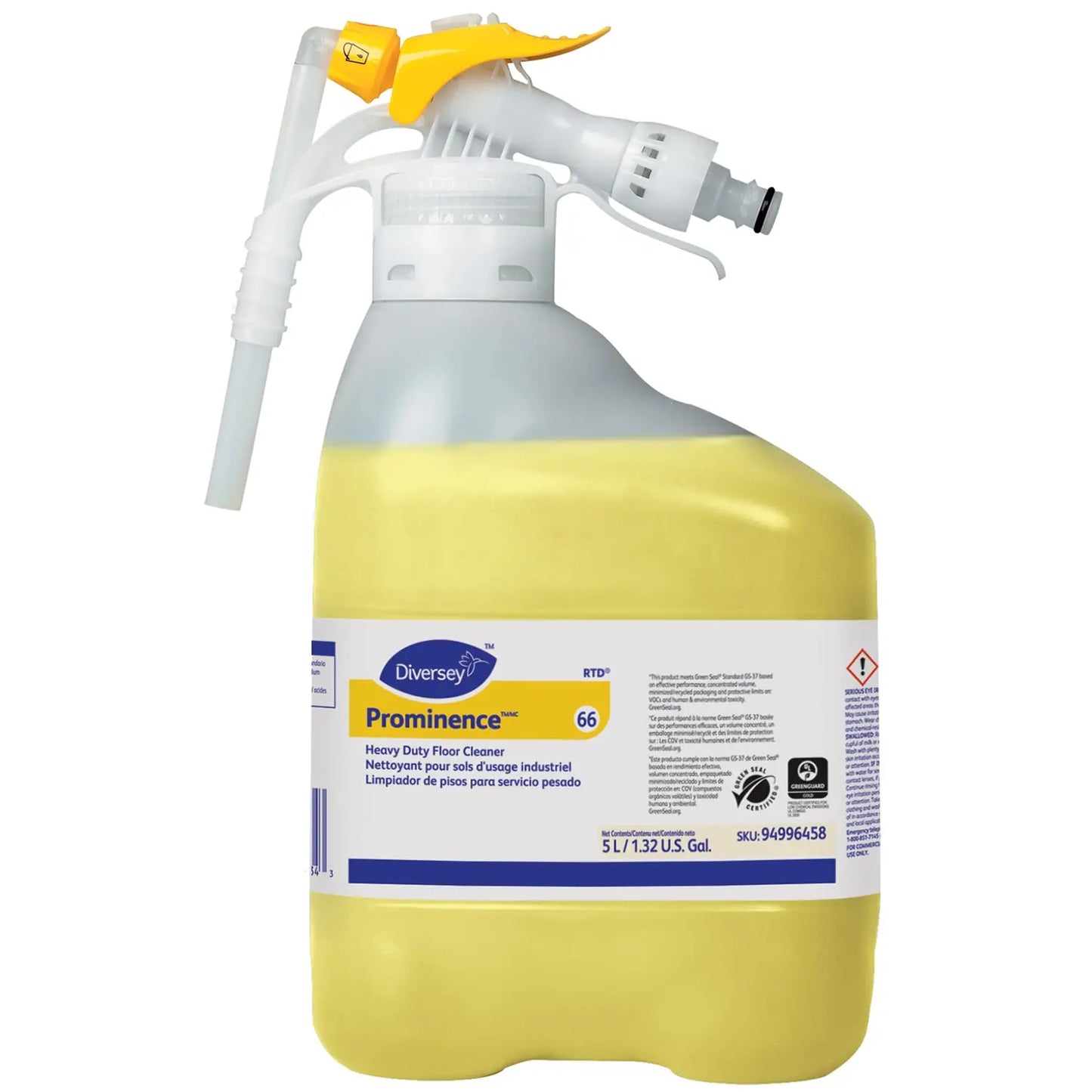 Diversey Prominence Heavy Duty Floor Cleaner, 5 L RTD Spray