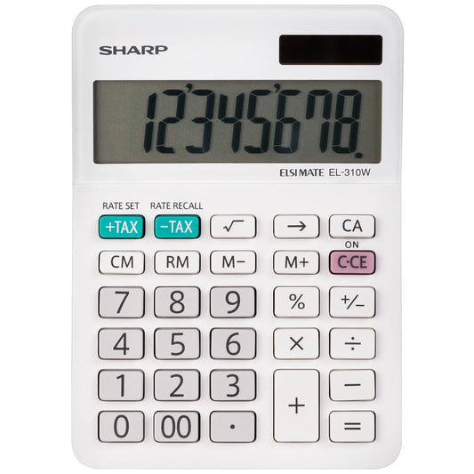 Sharp 8-Digit Professional Mini-Desktop Calculator