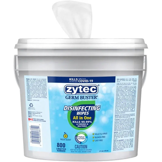 WIPES DISINFECT.ZYTEC,800SH.