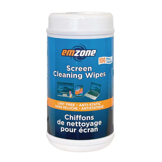 EMZONE SCREEN CLEAN WIPES 100