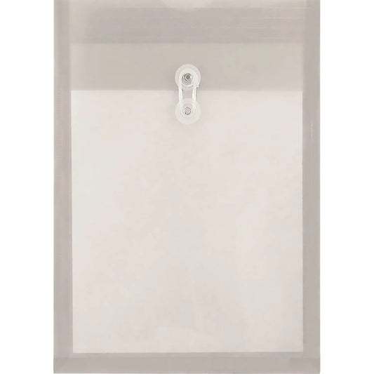 Winnable Poly Expandable Letter-Size Envelopes with Button-Tie Closure