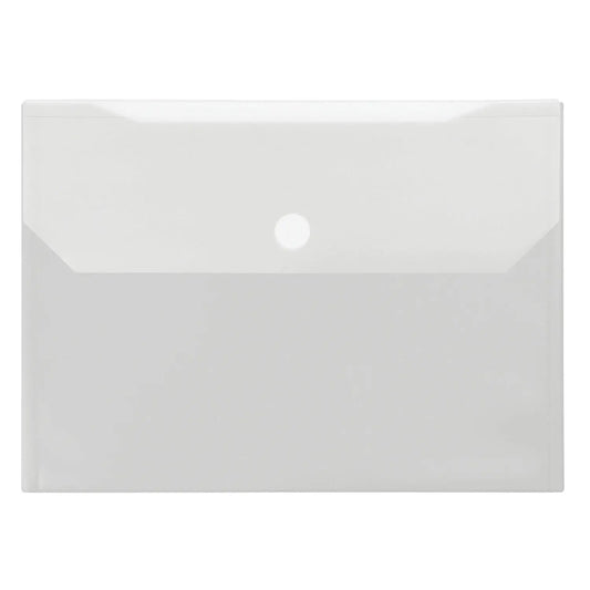 Winnable Double Pocket Envelope with Velcro Closure, Clear, Letter-Size