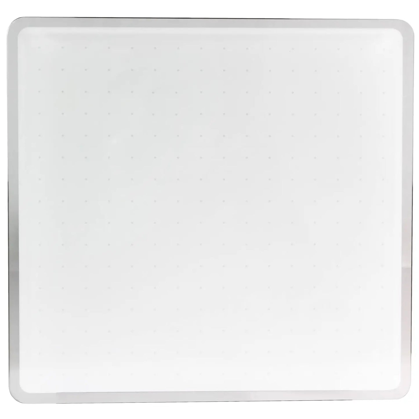 Viztex Glacier Glass Magnetic Dry Erase Board, Multi-Use Grid Design, White, 17" x 23"