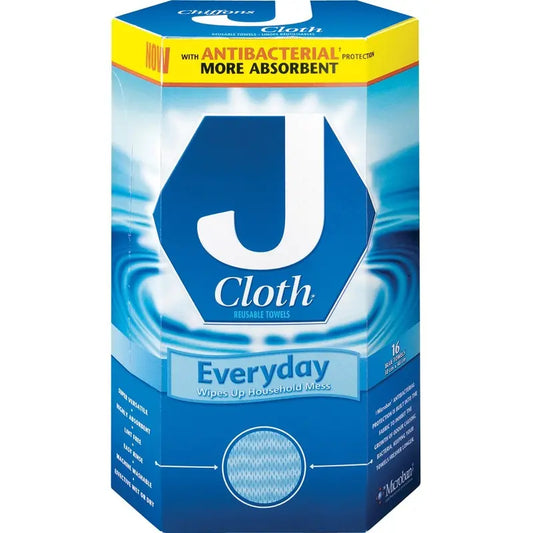 J-CLOTH Cleaning Wipes - 19" x 12" (16/PK)