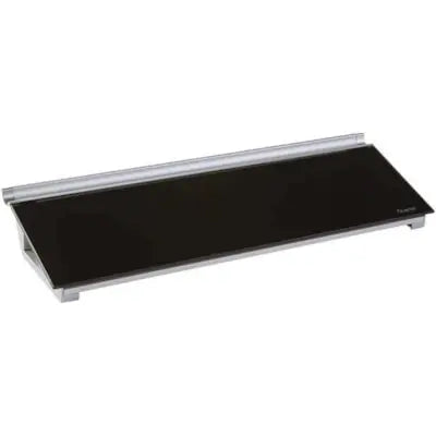 DESKTOP GLASS D/E PAD BLACK