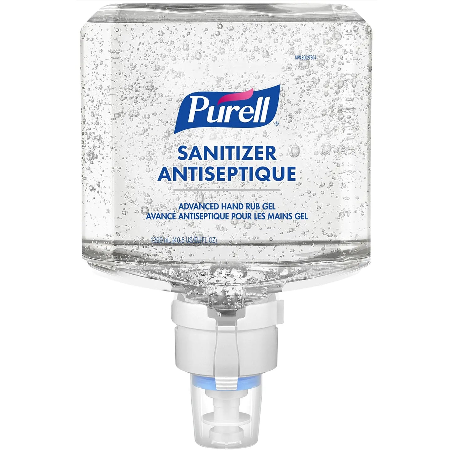 Purell Professional Advanced Hand Sanitizer Fragrance-Free Gel, For ES8 Dispensers, 1,200 mL, 2/CT