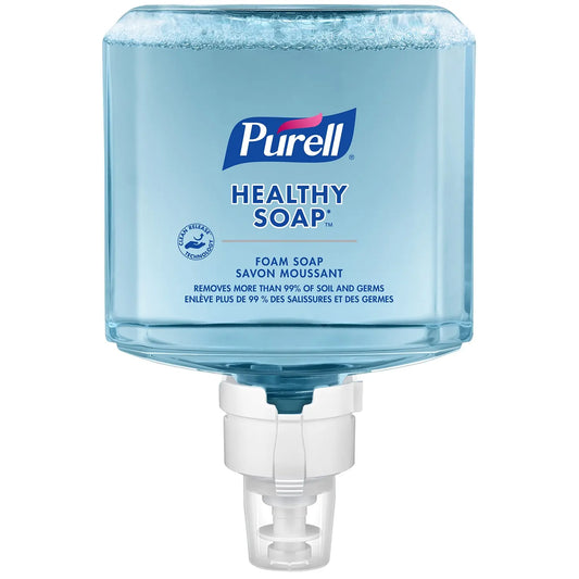 Purell CRT Healthy Soap High Performance Foam, For ES8 Dispensers, 1,200 mL, 2/CT