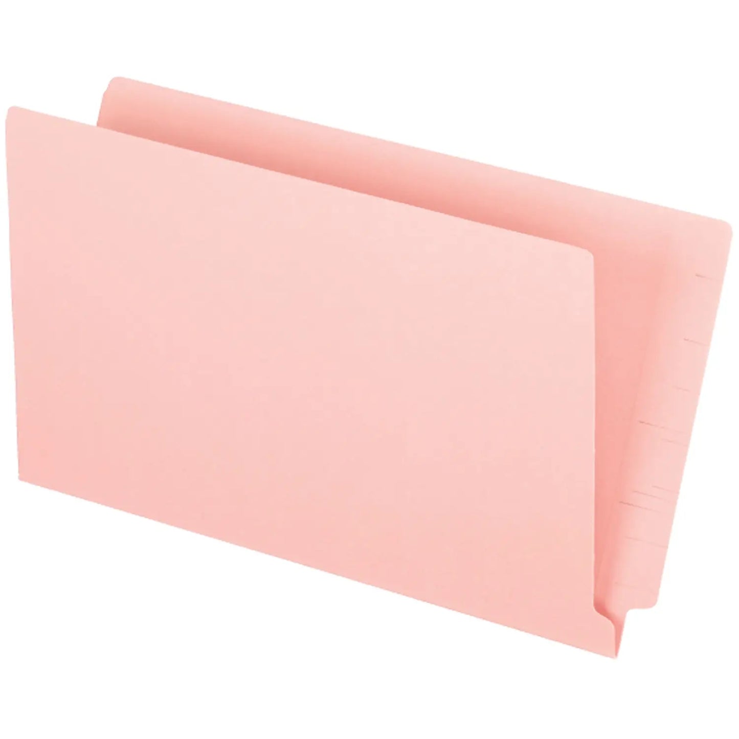 Pendaflex Pink Coloured Straight Tab Legal-size (8 1/2" x 14") Shelf File Folders