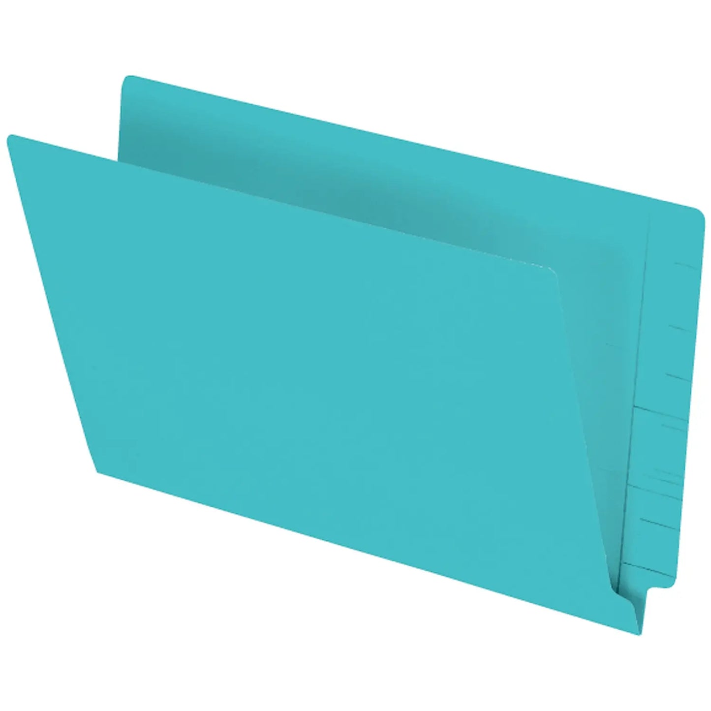 Pendaflex Turquoise Coloured Straight Tab Legal-size (8 1/2" x 14") Shelf File Folders