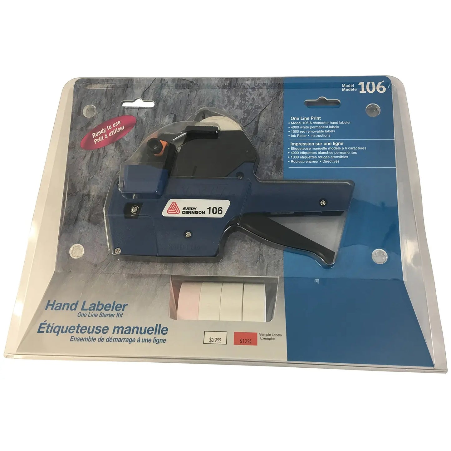 HAND LABELLER STARTER KIT 1 LN