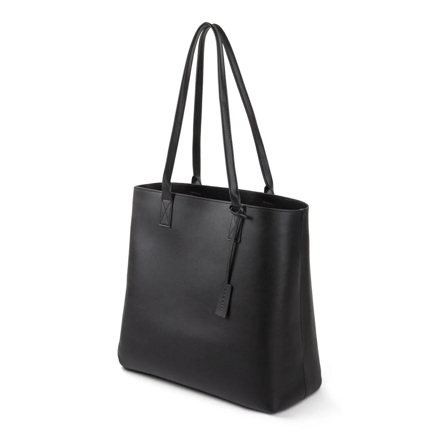 Bugatti PURE Tote Bag with Removable Organizer, Black, Fits laptops up to 14.1"