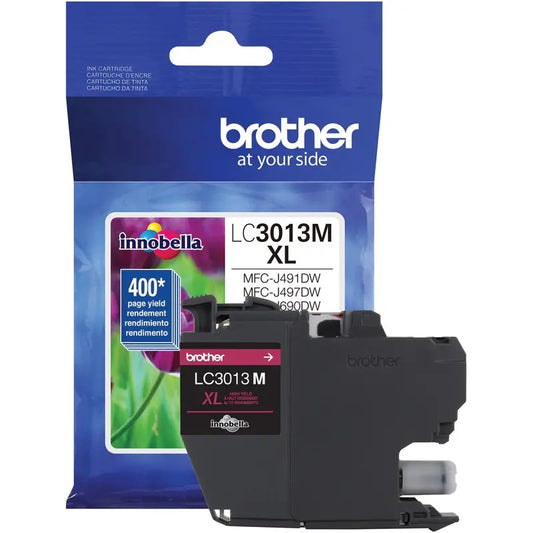 Brother LC3013MS Magenta Ink Cartridge, High Yield