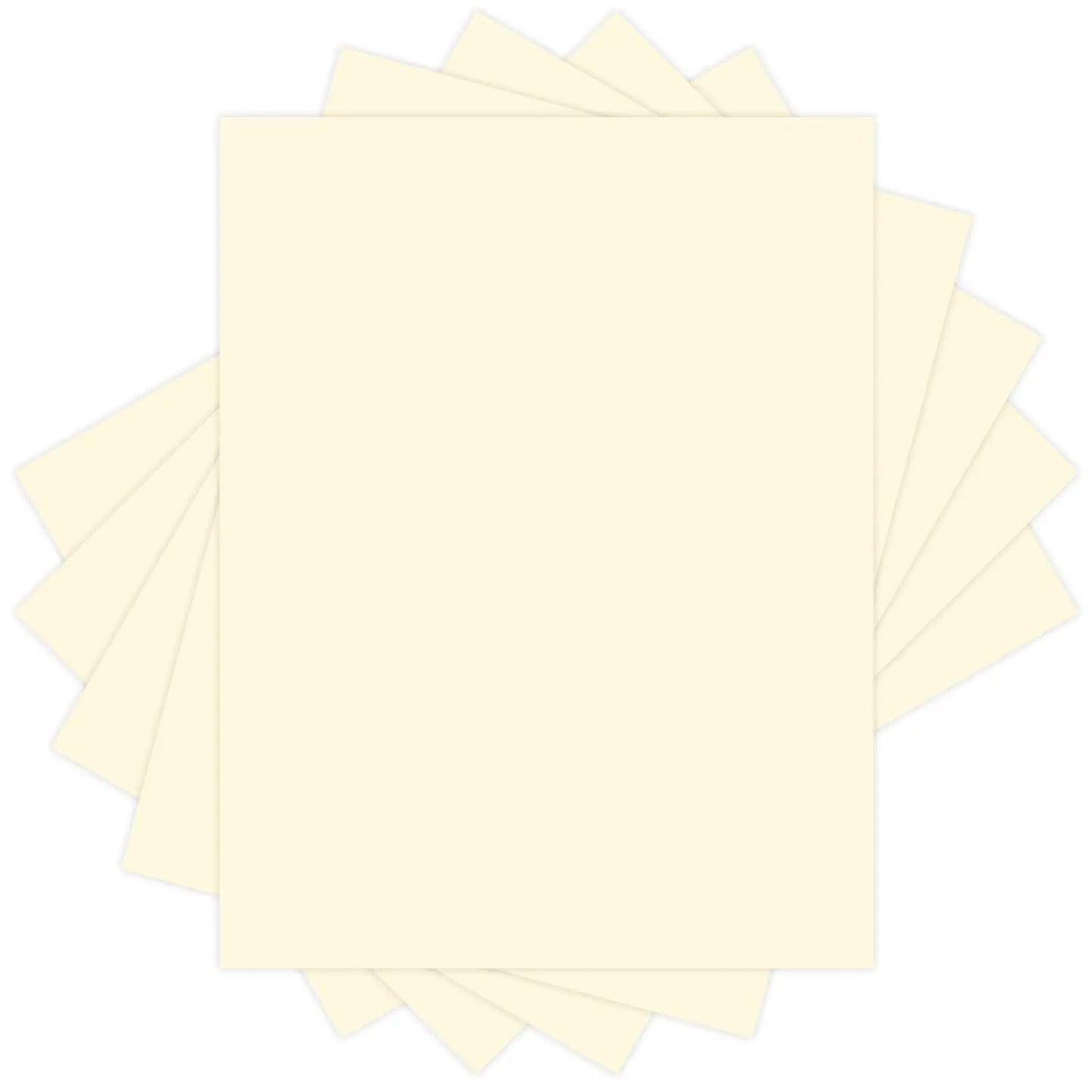 Domtar Lettermark Colors Multi-Purpose Paper, Letter Size (8-1/2" x 11"), 20 lb., Ivory, Pack of 500 Sheets (94308)