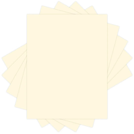 Domtar Lettermark Colors Multi-Purpose Paper, Letter Size (8-1/2" x 11"), 20 lb., Ivory, Pack of 500 Sheets (94308)