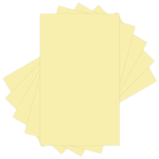 Domtar Lettermark Colors Multi-Purpose Paper, Canary, Legal Size, Pack of 500 Sheets