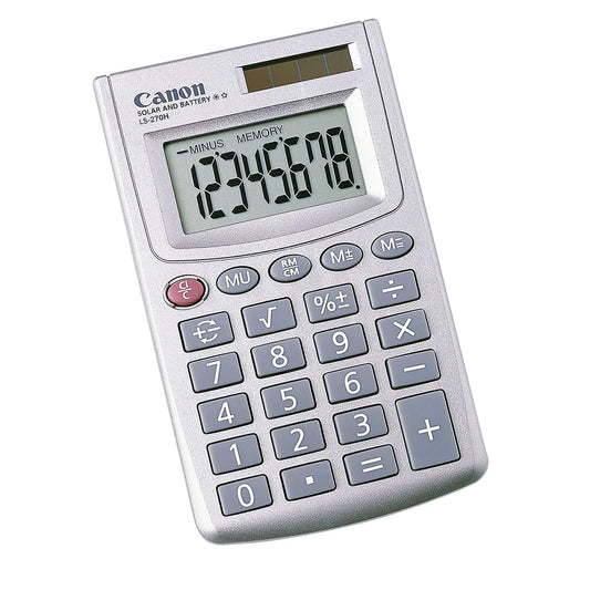 Canon Compact Handheld 8-Digit LCD Calculator