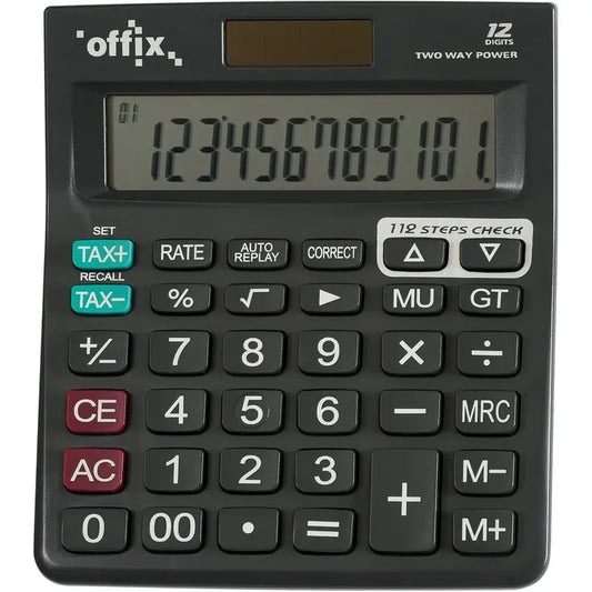 CALC.DESKTOP 12DIG+TAX,OFFIX