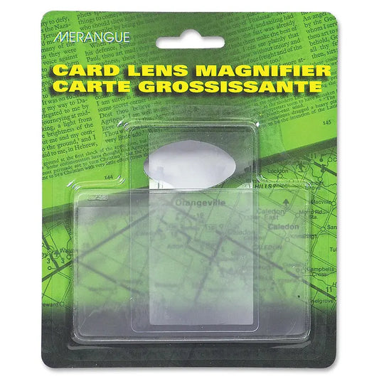 CARD LENS MAGNIFIER