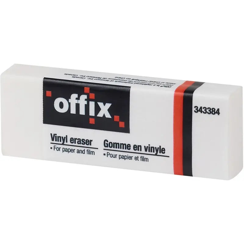 VINYL WHITE ERASER, OFFIX