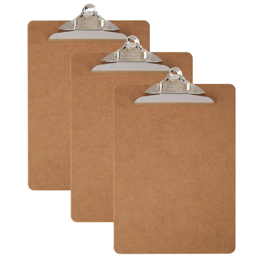 Office Depot® Wood Clipboards, Letter Size, Pack of 3