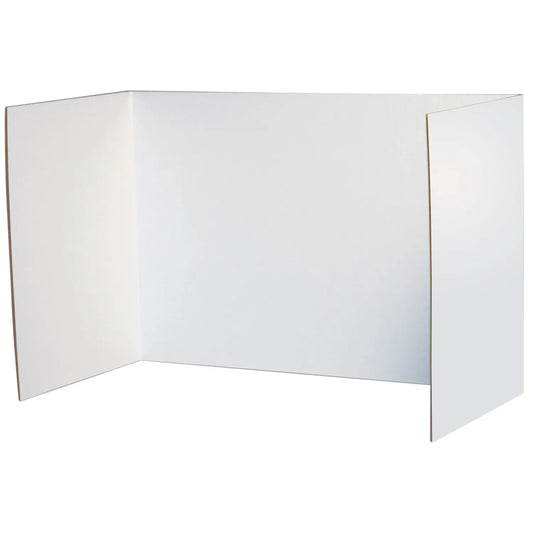 Pacon Privacy Boards, White, 48" x 16", 4/PK