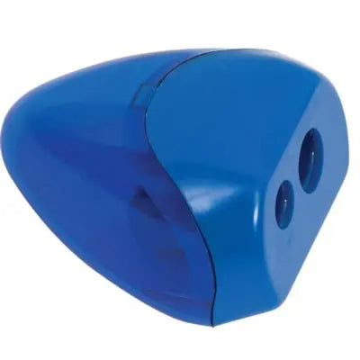 Merangue Twin Hole Ballet Style Pencil Sharpener, Assorted Colours