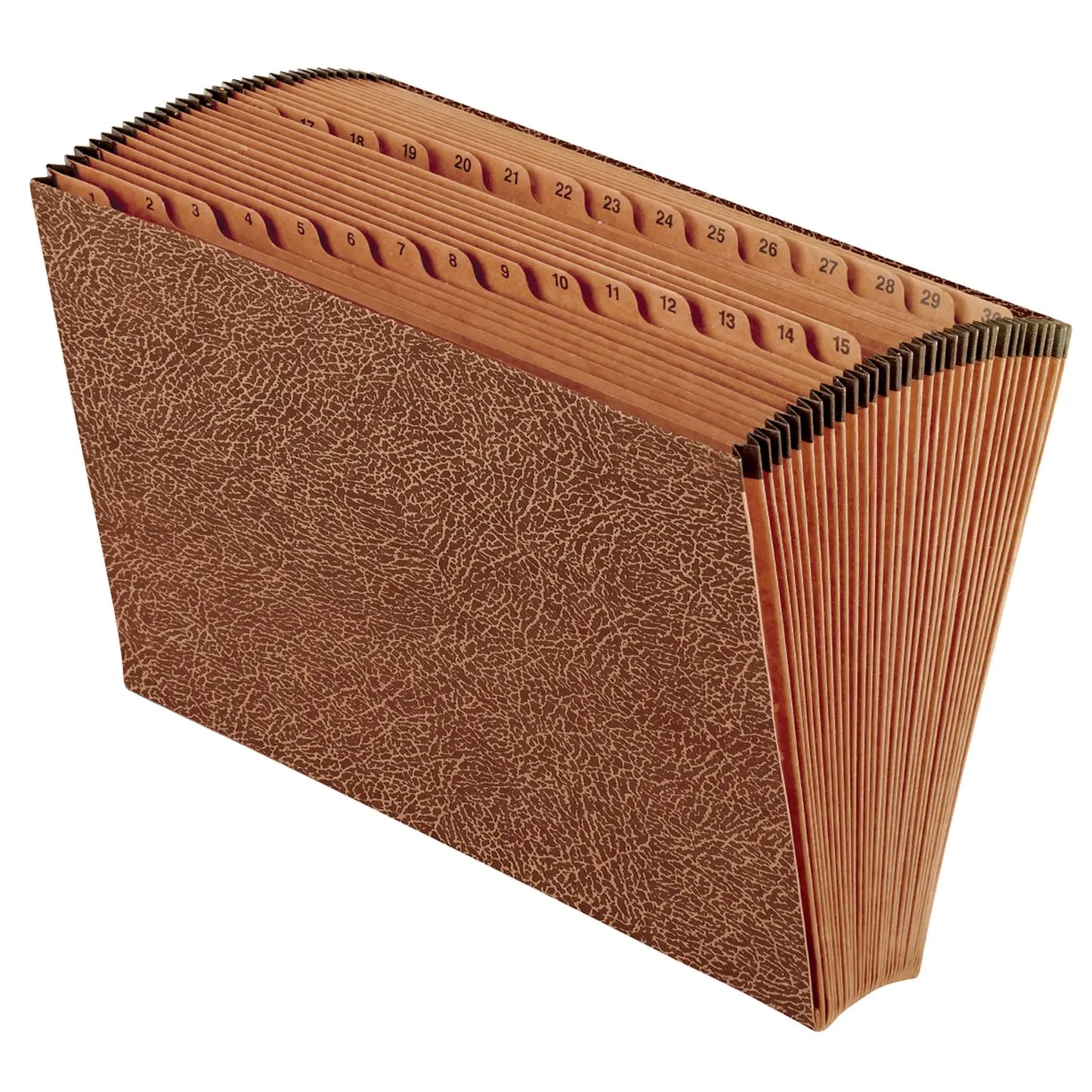 Pendaflex Open-Top Daily Expanding File, Numbered 1-31, Brown, Legal Size