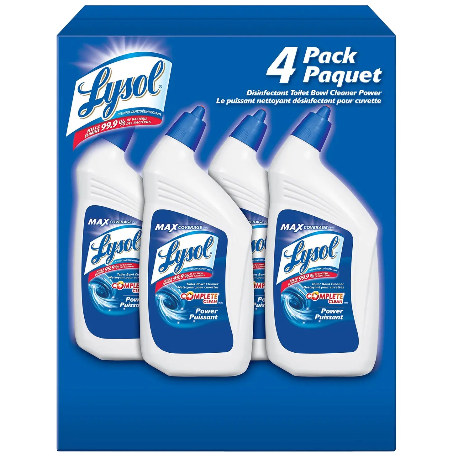 Lysol Disinfectant Toilet Bowl Cleaner, 946 mL (4/CS)