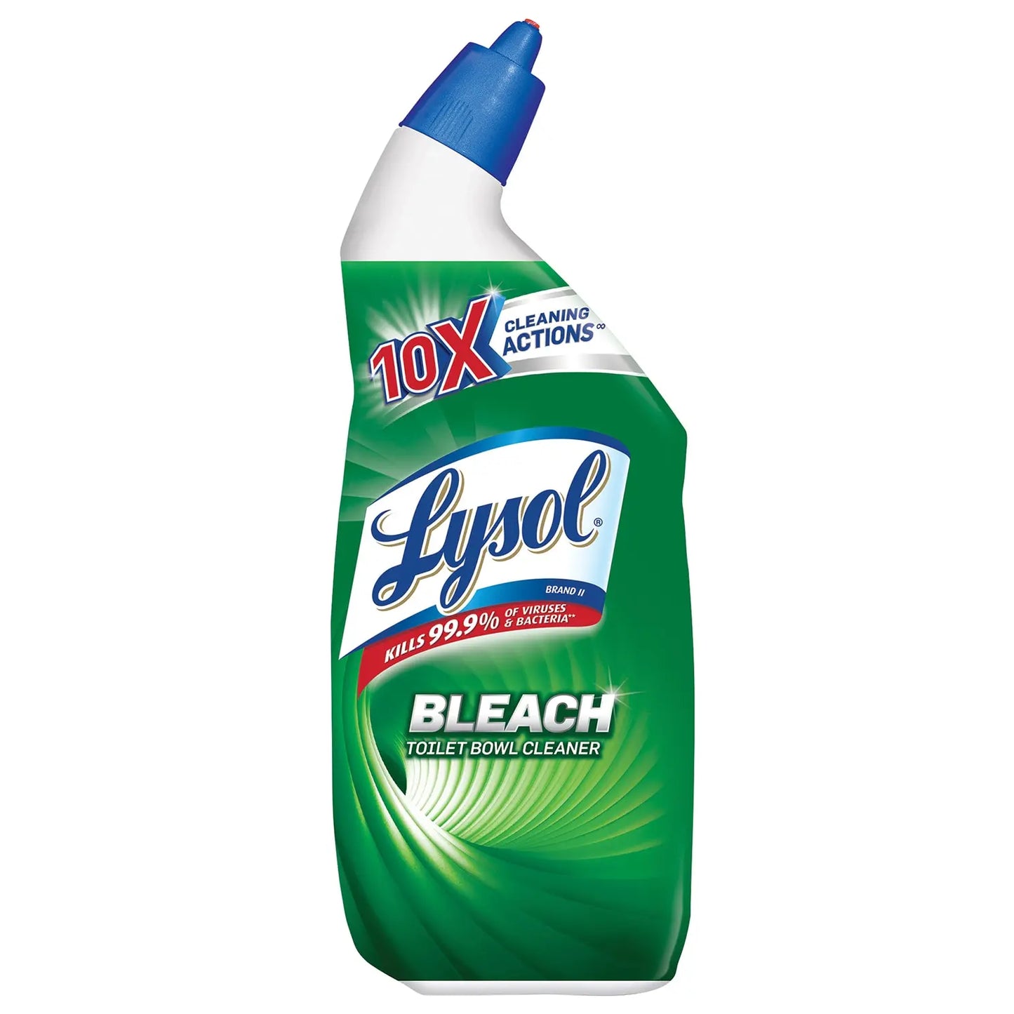 Lysol Disinfectant Toilet Bowl Cleaner With Bleach, 710 mL