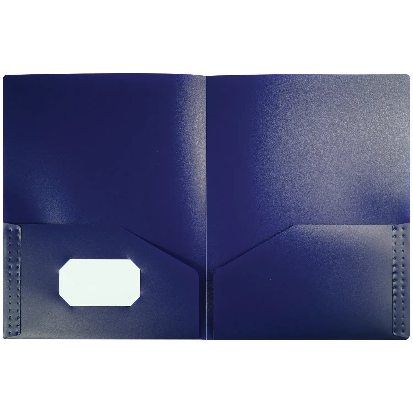 Winnable 2-Pocket Portfolio, Blue, Letter Size