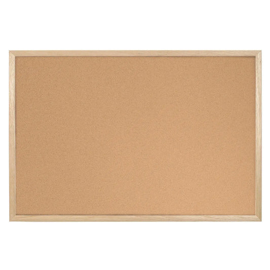 Merangue Double Sided Cork Board, Framed, 18" x 24"