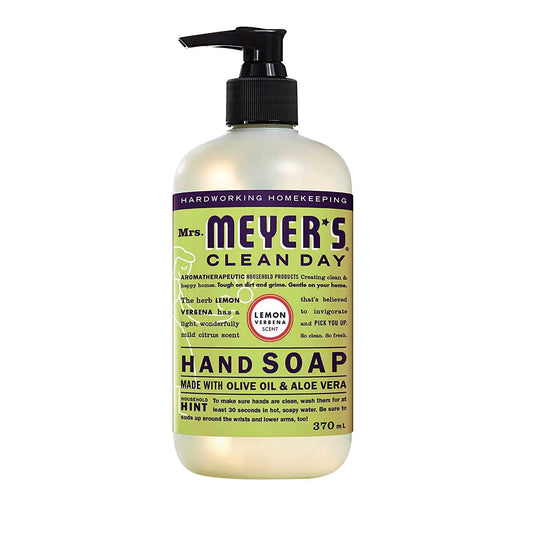 Mrs. Meyer's Clean Day Hand Soap, Lemon Verbena Scent, 370 mL