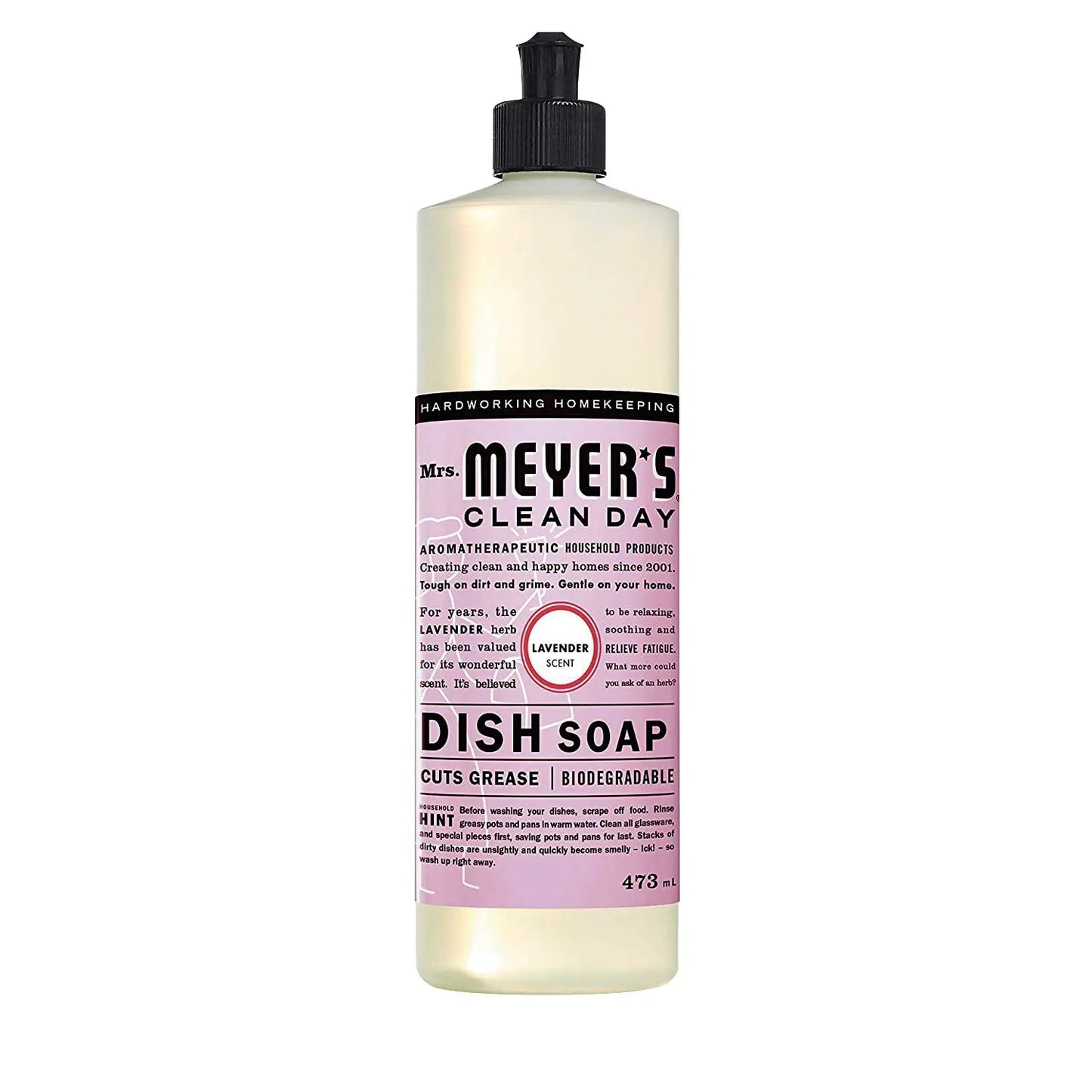 Mrs. Meyer's Clean Day Dish Soap, Lavender Scent, 473 mL