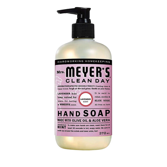 Mrs. Meyer's Clean Day Hand Soap, Lavender Scent, 370 mL