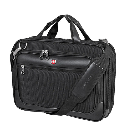 SwissGear Top-Loading Black Messenger Bag