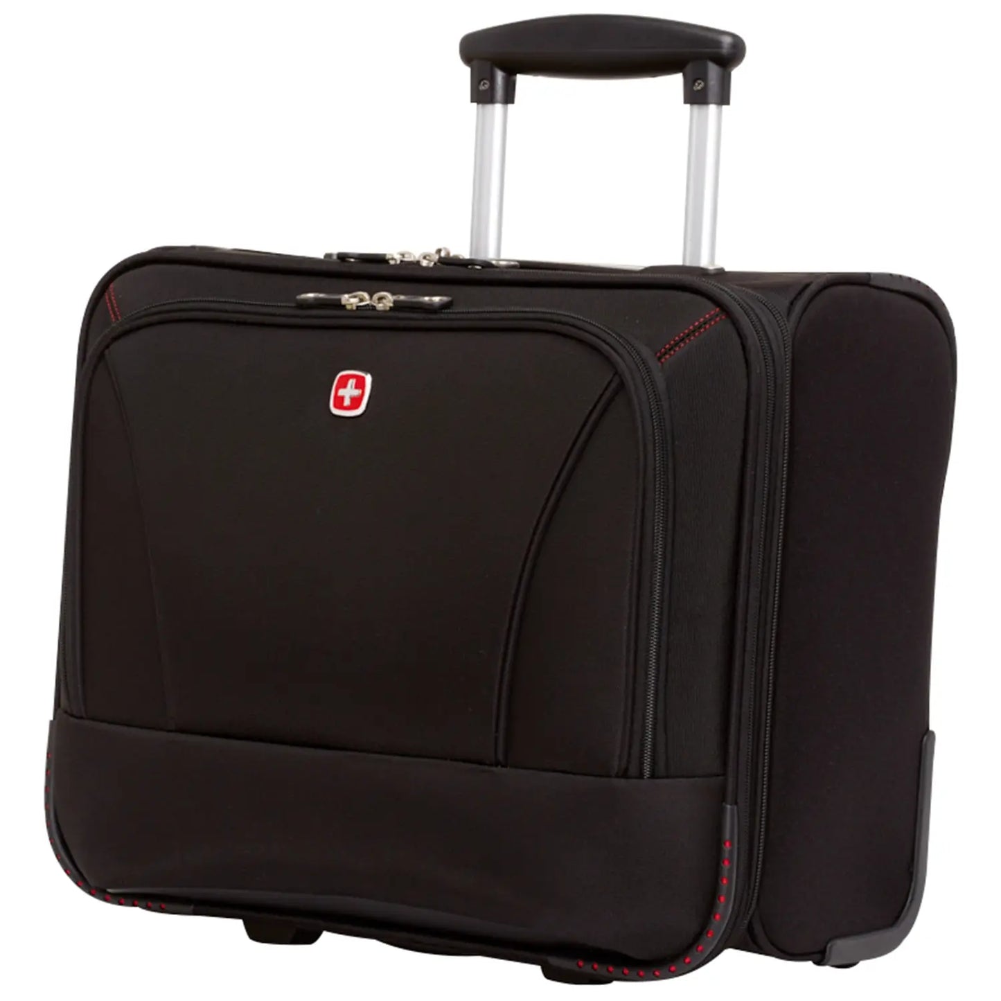 SwissGear Wheeled Laptop Case, Black, Fits Laptops up to 15.6" (SWA0970)