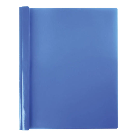 Winnable Report Covers, Blue Back/Clear Front, Letter Size