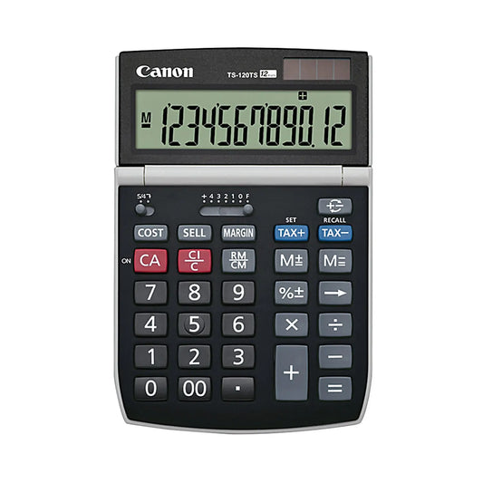 Canon TS-120TS Portable 12-Digit Calculator