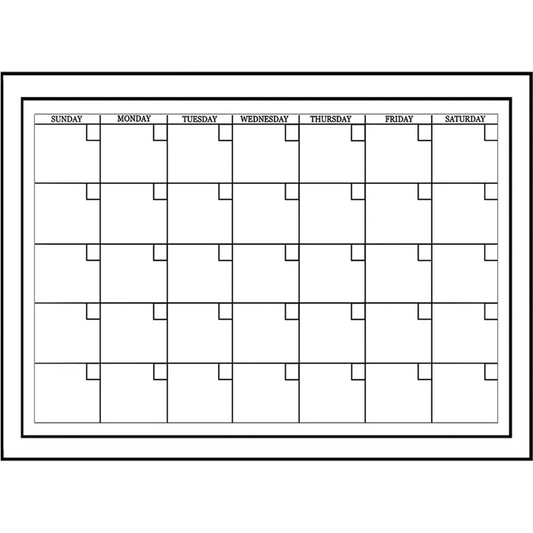 WallPops! Peel-N-Stick Dry-Erase Calendar, 24" x 17 1/2", English