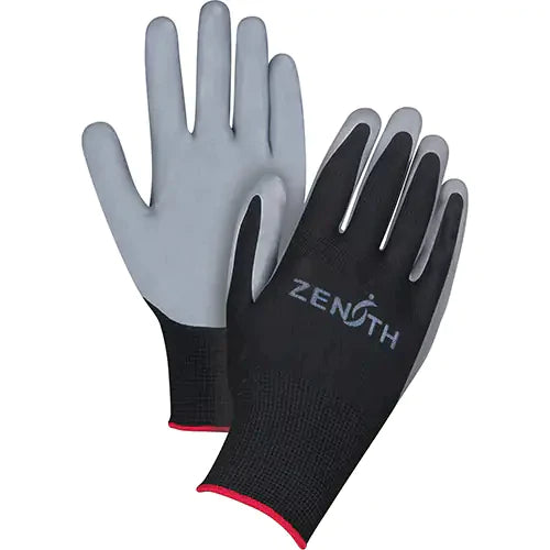 Lightweight Coated Gloves, 7/Small, Nitrile Coating, 13 Gauge, Polyester Shell Pair