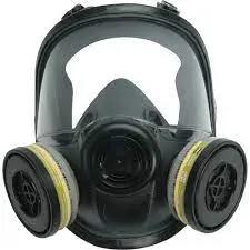 North 5400 Series Low Maintenance Full Facepiece Respirator, Elastomer, Medium/Large Each