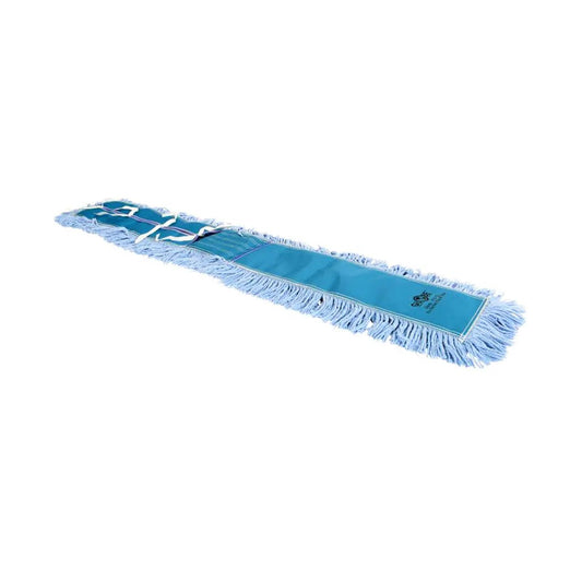 Dust mop Pro-Stat® head 48" x 5" Blue Tie-On