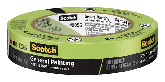 TAPE PAINTER GREEN 24mm x 55M roll 48/cs