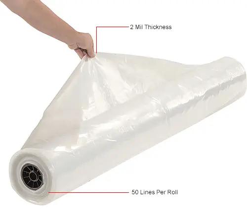 BAG GAYLORD LINER 55x45x90" 2MIL 50/ROLL