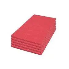 14IN X 20IN  RED BOOST RECTANGULAR FLOOR PAD