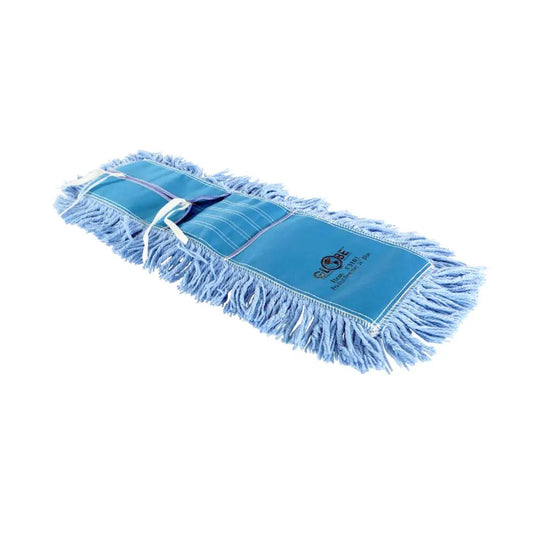 Dust mop Pro-Stat® head 24" x 5" Blue Tie-On