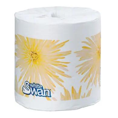 Toilet Tissue 2ply #05144 White Swan 418 sheets/roll 48/cs