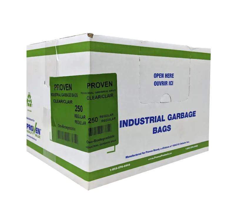 GARBAGE BAG 42X48 ECOLOGO REGULAR CLEAR 200/C