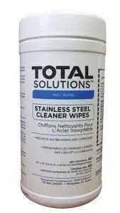 STAINLESS STEEL CLEANER WIPES 40/TUB
