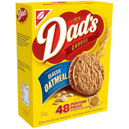Christie Dad's Classic Oatmeal Cookies, 37.5 g, 48/BX